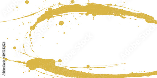 Bild auf Leinwand Abstract grunge vector background with paint splashes watercolor ink splatter te