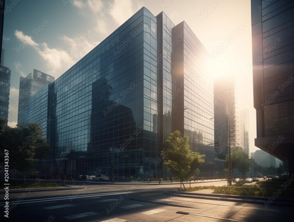 Fototapeta premium Modern Business Background – Professional Corporate Style