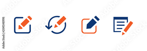 Fotografía Editing tool icon set