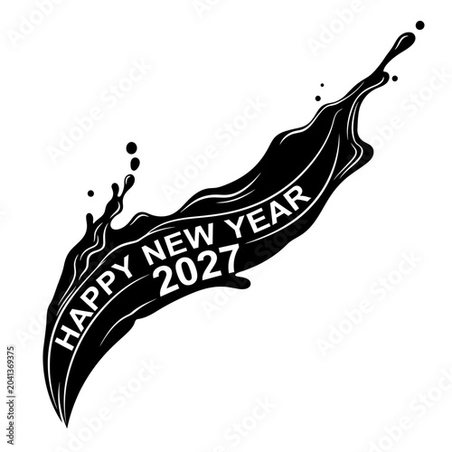 Happy New Year 2027 Celebration.