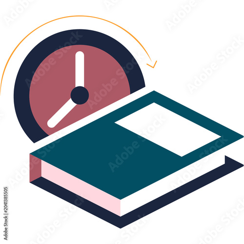 Part Time Learning Illustration