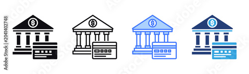 Foto Payment Method icon sheet multiple style collection