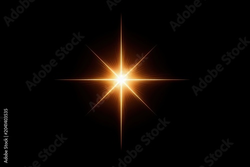 A radiant golden starburst against a dark background, symbolizing hope and inspiration.