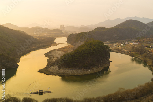 Foto 뗏목,선암마을,서강,영월군,강원도