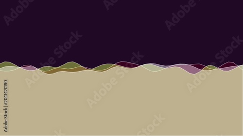 Mesmerizing 4K loop featuring a audio wave design. This continuous animation provides a stunning colorful and yellow backdrop for your video editing, music videos, and creative projects.