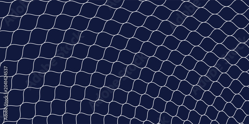 Foto the soccer ball goes from the corner of the goal post to the upper net