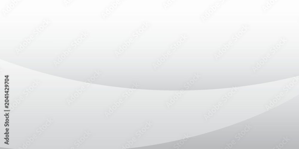 Obraz premium Modern art simple abstract gray gradient background decorated with white circle shapes overlap