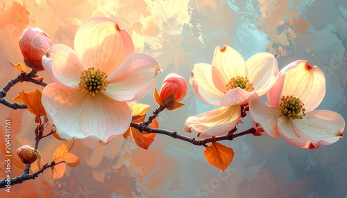 Dogwood Branch Bloom.