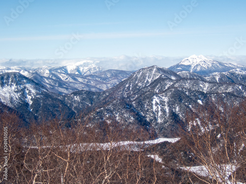 Hiking Routes on Mount Nikko-Shirane and the Surrounding Area