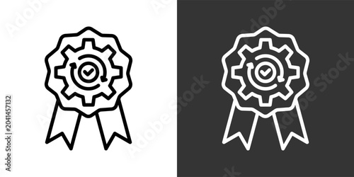 Photos Uniformity Black And White Multiple Style Icon Set Collection Pack Vector Illust