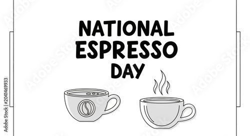 Canvastavla National Espresso Day Celebration with Coffee Cups (1)