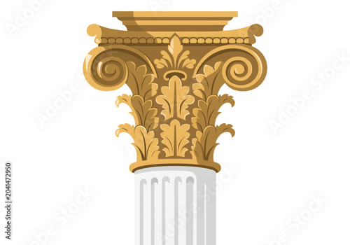 Cuadro en lienzo This is a set of illustrations of the five classical architectural orders: Tuscan, Doric, Ionic, Corinthian, and Composite