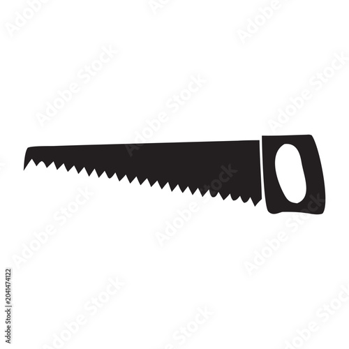 saw blade isolated on white