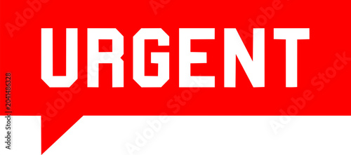 Quadro su tela Urgent Action Required Stamp