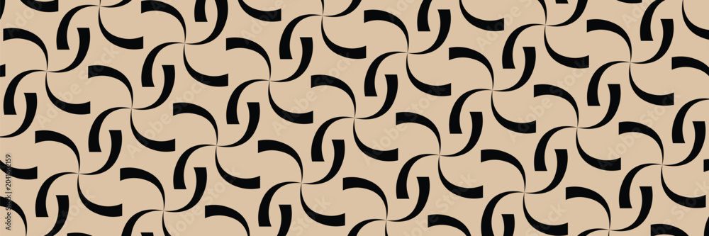 Fototapeta premium Seamless abstract geometric pattern. Vector Illustration.