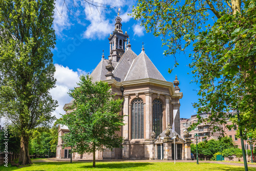 Schilderij op canvas The Nieuwe Kerk, New Church, a Dutch Baroque Protestant church in The Hague