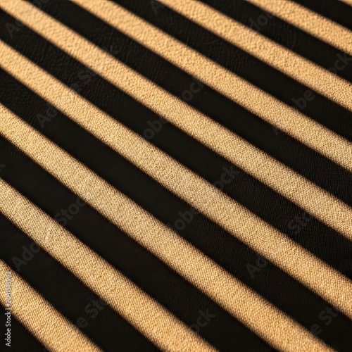 Bold Black Diagonal Stripes Pattern on Warm Golden Sand Texture Background