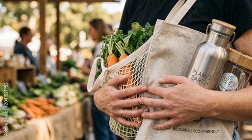 Farmers Market Visit, Fresh Produce Shopping, Outdoor Market, Photography, Vibrant Environment, Close-Up View, Sustainable Living