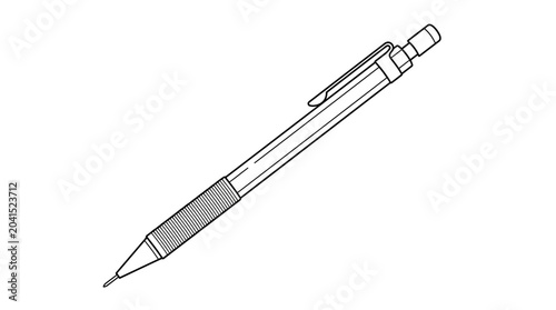 Photos Mechanical Pencil Drawing, Sketching Tool, Writing Instrument