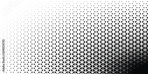Foto Abstract Geometric Triangles Pattern