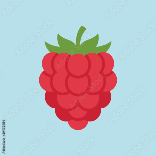 Φωτογραφία A vibrant illustration of a ripe, juicy and delicious red berry fruit