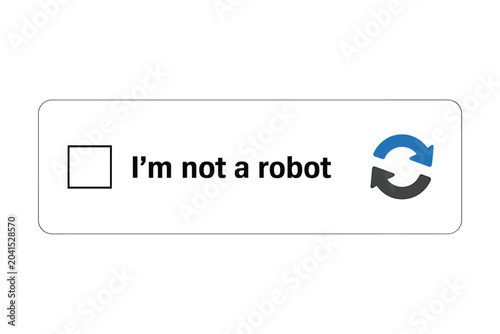 captcha checkbox interface flat icon security authentication