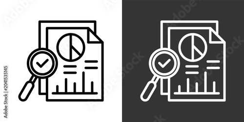 Prediction Black And White Multiple Style Icon Set Collection Pack Vector Illustration 