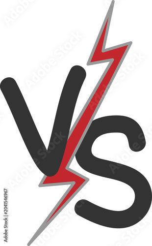 타이포그래피-VS-vs-대결-매치-배틀-경쟁-비교-대회-결투-시합-라이벌-게임-스포츠-전투-토론-번개-VS 배틀-토너먼트