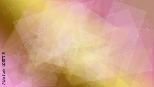 Abstract polygon background mixing pink, orange, and cream tones with gentle gradients, creating a cheerful upbeat style for holiday promos and digital headers.