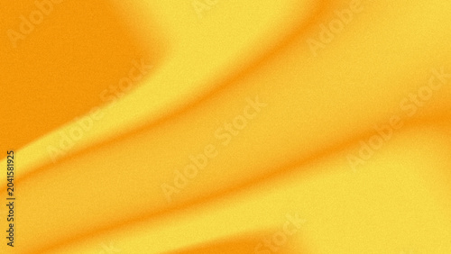 Trendy Soft Orange and Yellow Fluid Wave Backdrop with Grain