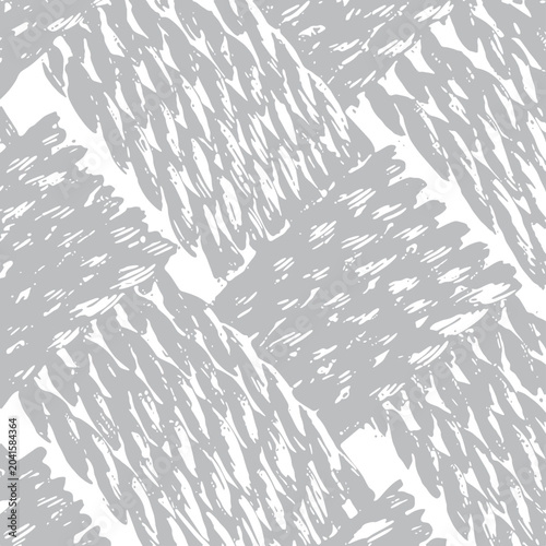 Abstract Monochrome Geometric Pattern with Radial Symmetry and Textured Lines