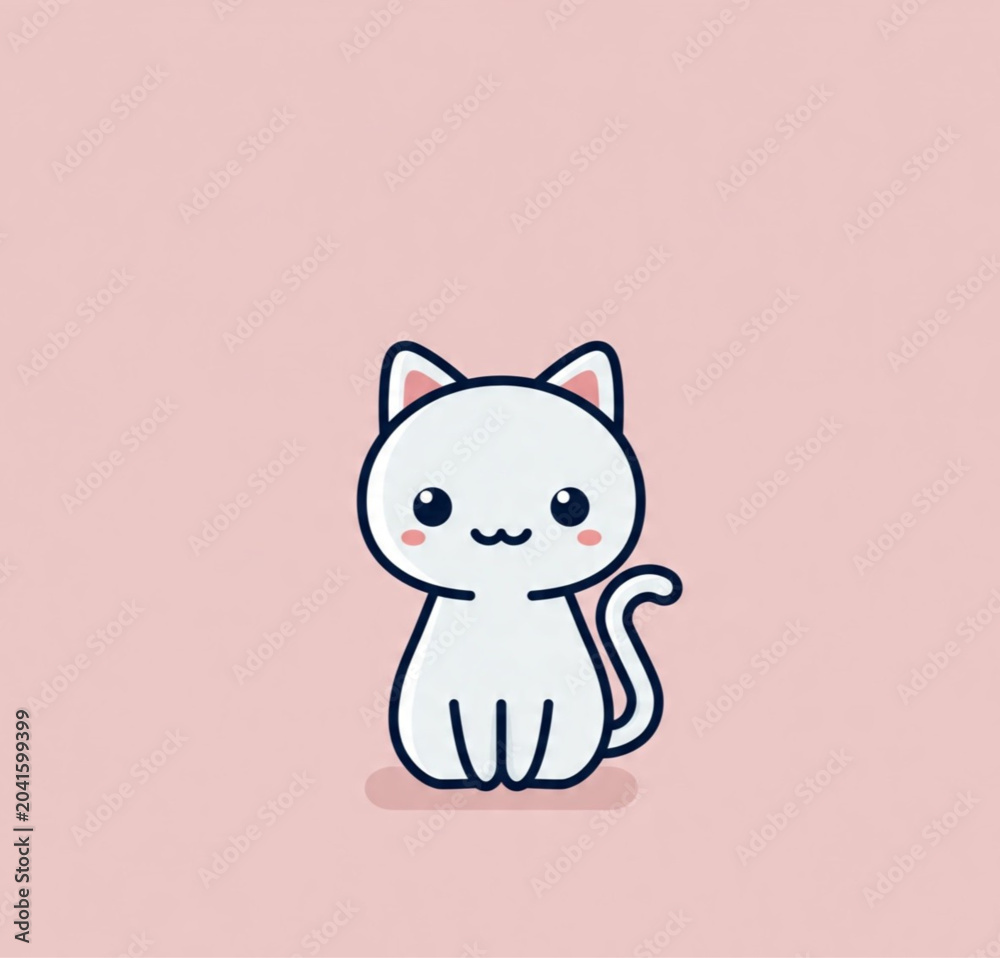 Fototapeta premium Cat icon