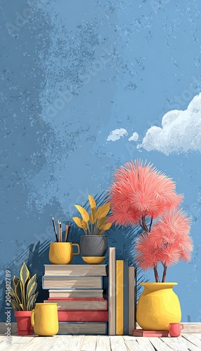 Simple poster layout for World Teachers Day, educational celebration concept