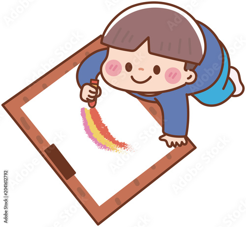 絵を描く子ども