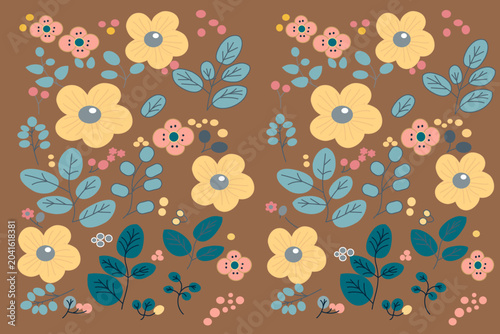 seamless pattern with teddy bears