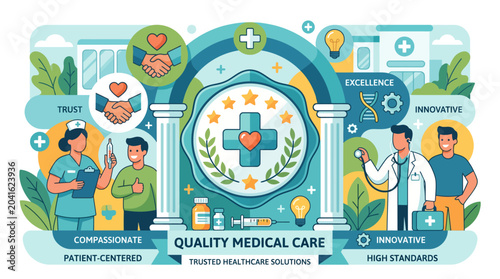 Medical professionals providing quality healthcare services.