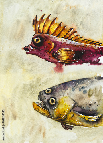 Fotografía Underwater monsters