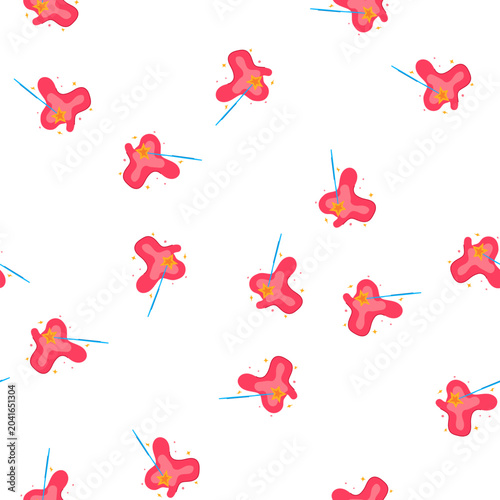 Tableau sur toile pattern mystic magic stick cartoon