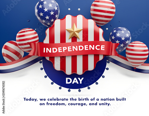 Festive fourth of july designs patriotic illustrations for independence day celebrations
