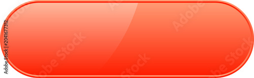 Red Label Frame Button Illustration