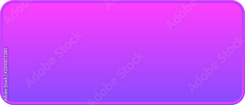 Purple Label Frame Button Illustration