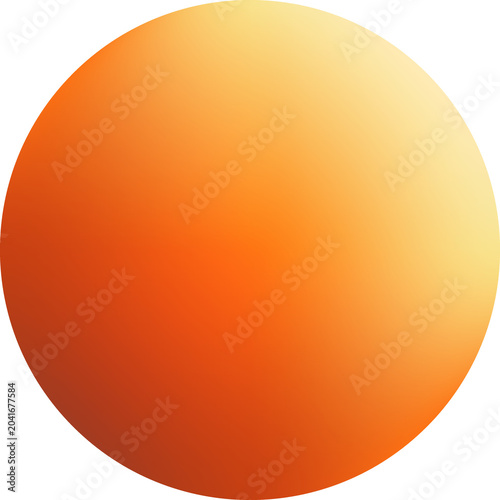 Circle Ball Gradient Background Illustration