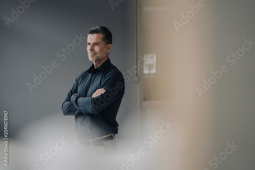 Portrait of confident mature businessman