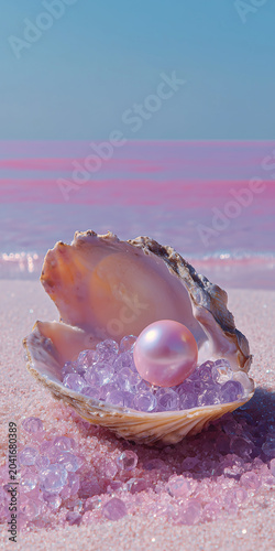 Seashell on the beach