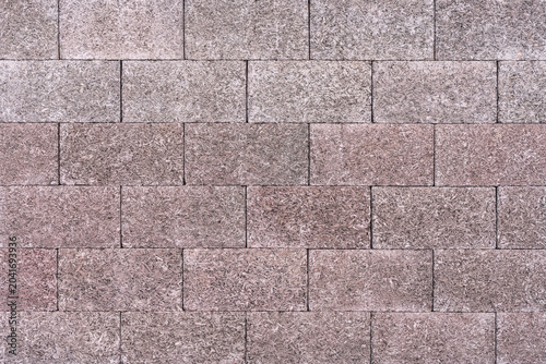 Quadro su tela cinder block wall background, brick texture