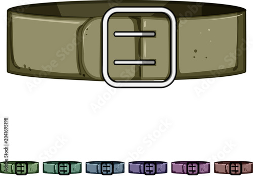 Foto rodeo belt cowboy cartoon