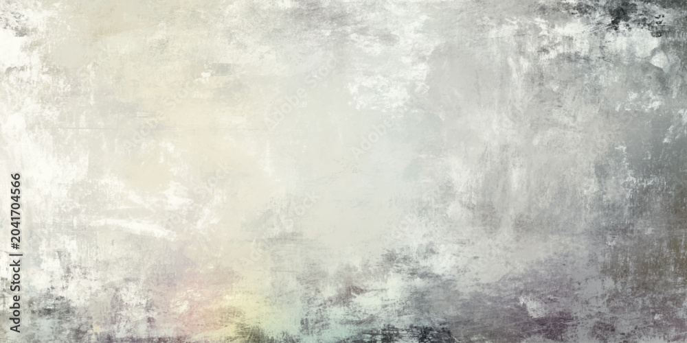 Fototapeta premium Old cement concrete wall texture background. vintage grunge distressed plaster backdrop and gray and white weathered wall design.