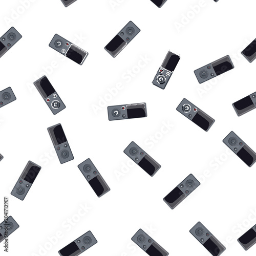 Foto pattern digital dictaphone cartoon