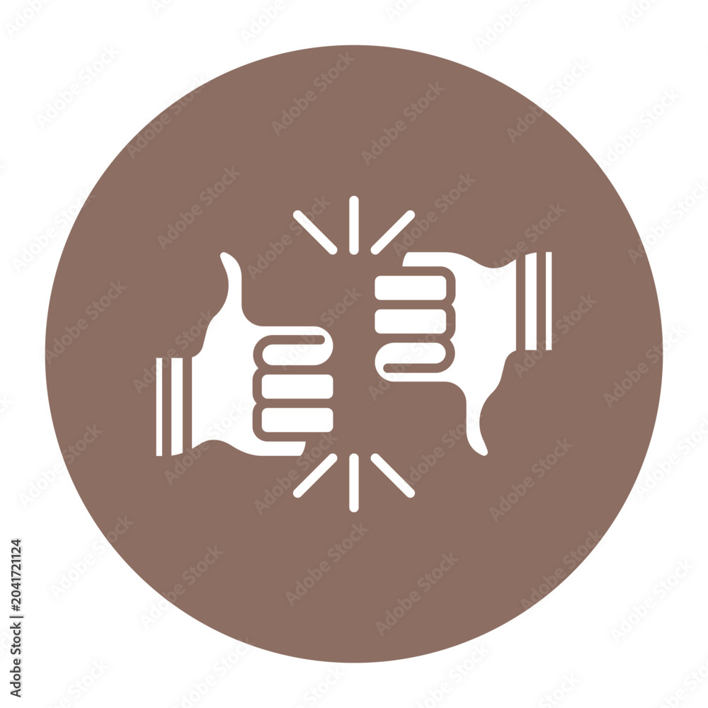 Obraz premium Criticism Icon