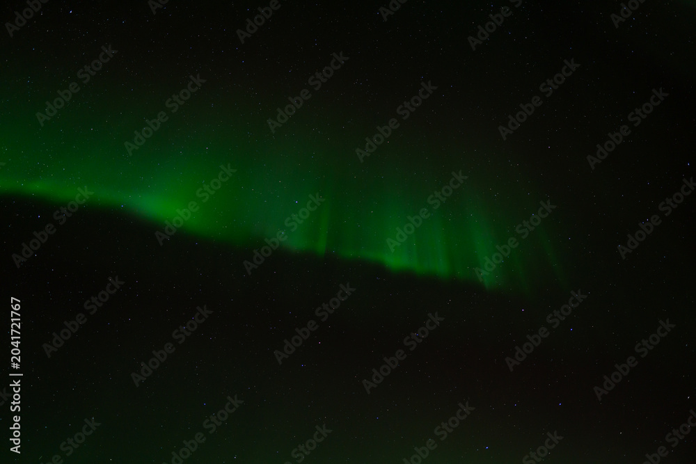 Fototapeta premium aurora borealis in the sky